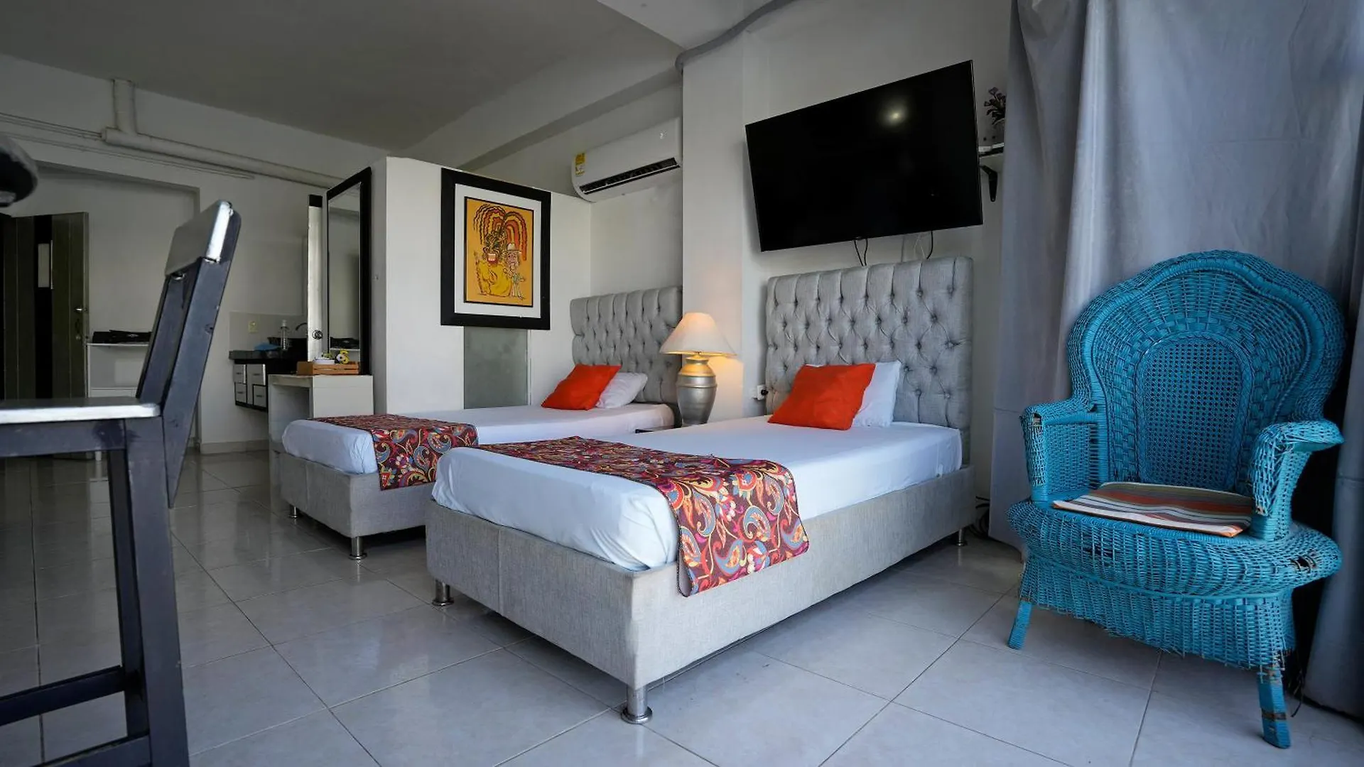 Estudio Con Entrada Independiente Laguito 1 Apartment Cartagena